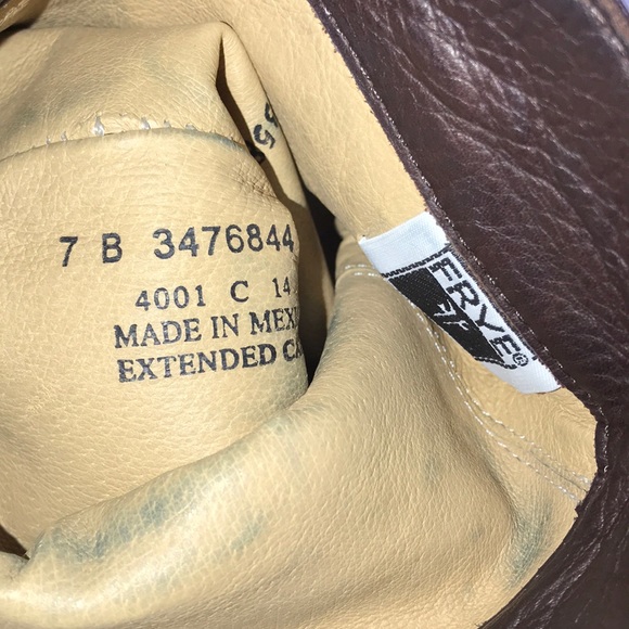 Frye brown leather Phillip riding boots size 7 US - Picture 8 of 8